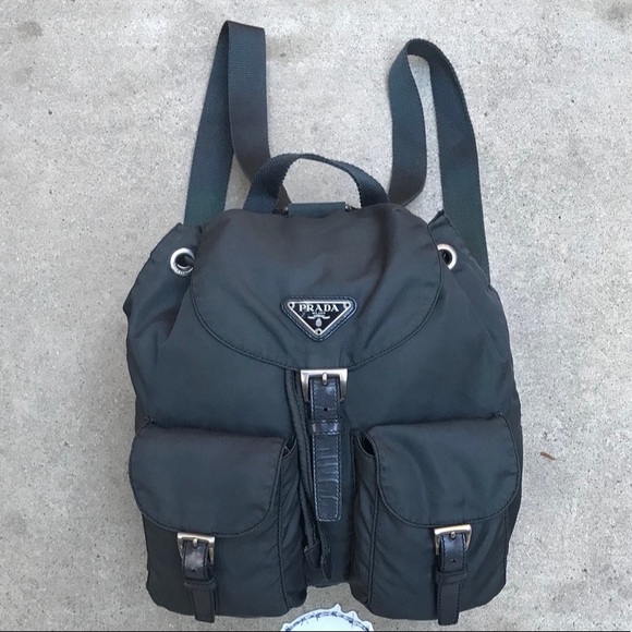 prada mini nylon backpack